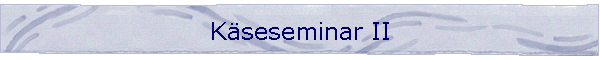 Kseseminar II