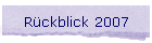 Rckblick 2007