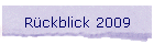 Rckblick 2009